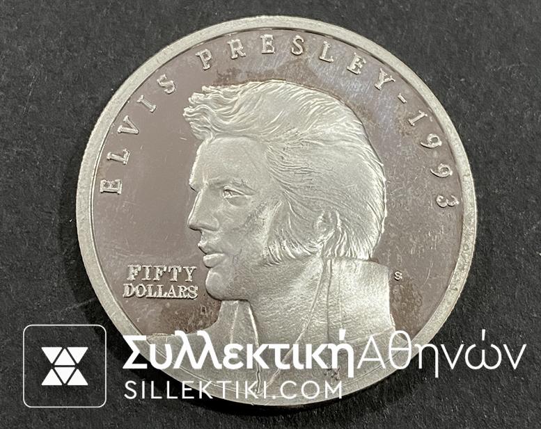 MARSHALL ISLANDS 50 Dollars 1993 Proof